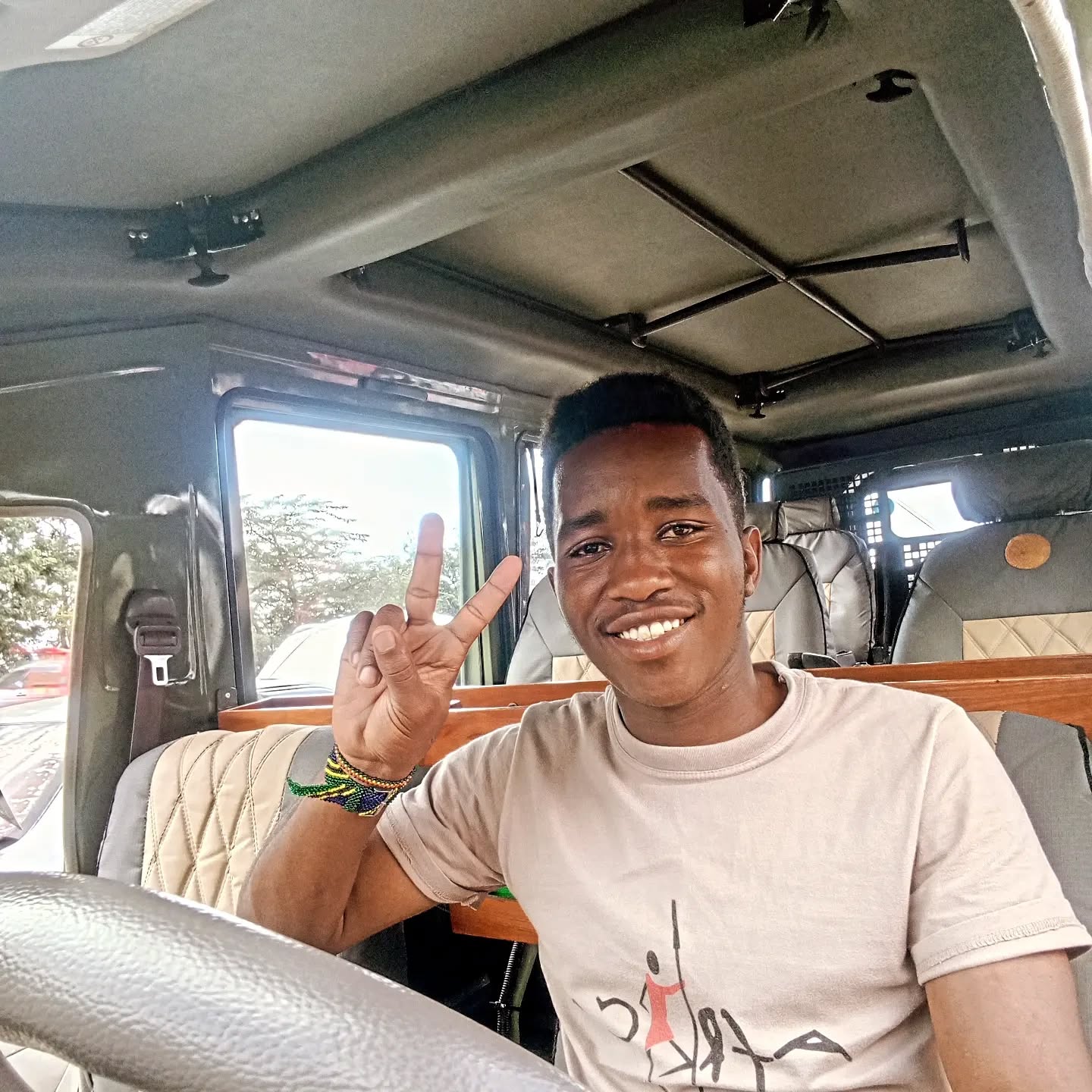 Edgar Laizer guiding in Tanzania